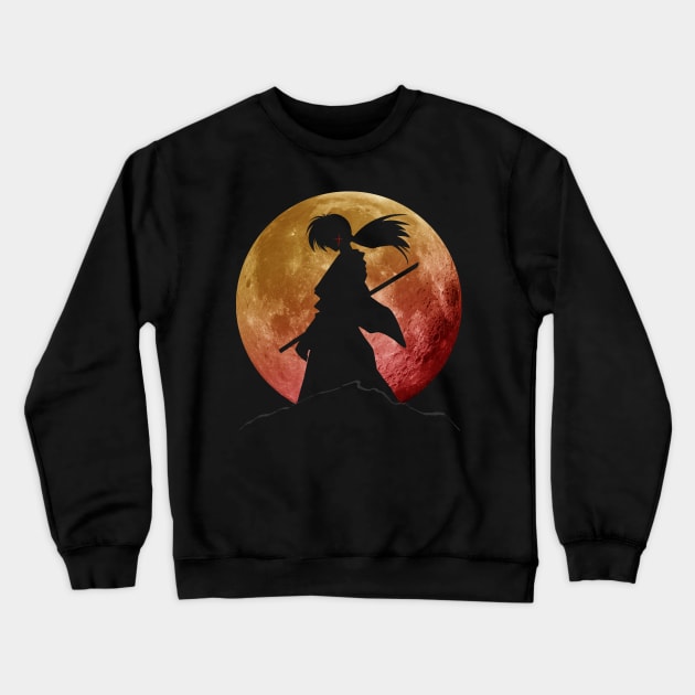 Kenshin into the Darkness Crewneck Sweatshirt by AlexKramer